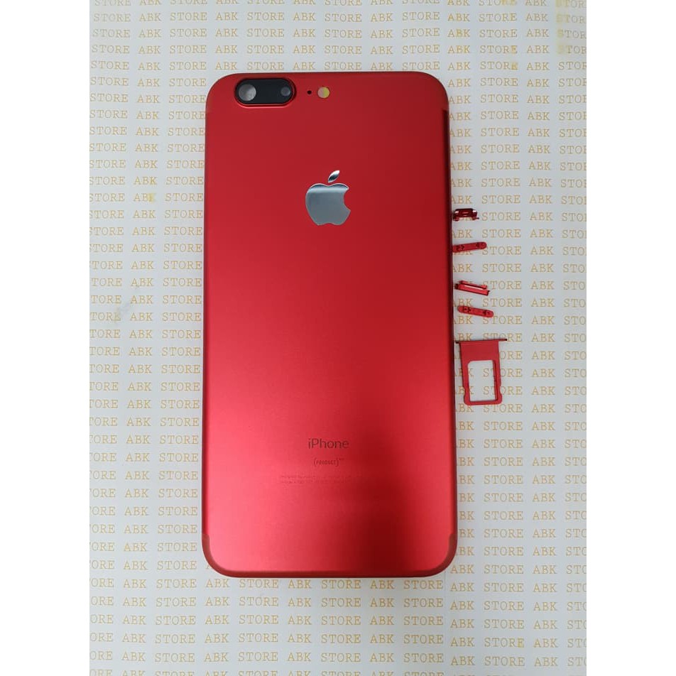 MURAH BERKUALITAS Casing Housing Iphone 6S + Model Iphone 7+ Red Spesial Edition ORI