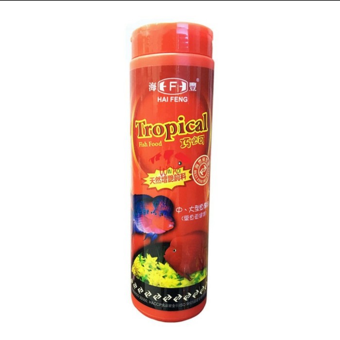 Pakan Ikan Hai Feng Tropical Parrot 250 gram