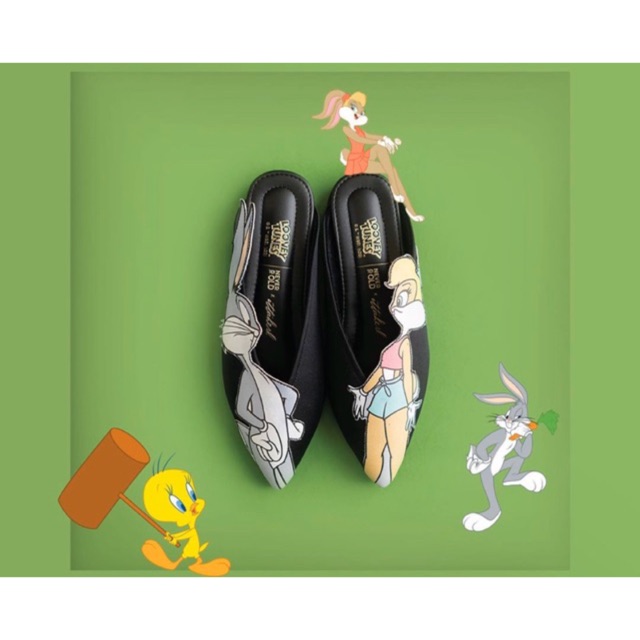 Ittaherl bugs lola size 38 black dandelion sz37 blockheel. petter rabbit ammaliare signora gudetama