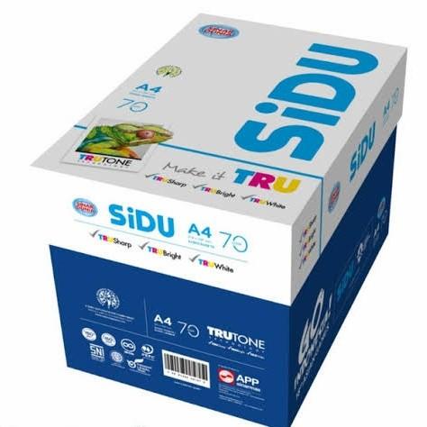 

Kerta Hvs Sinar Dunia ( Sidu ) A4 70 Gr 1 Dus / 5 Rim