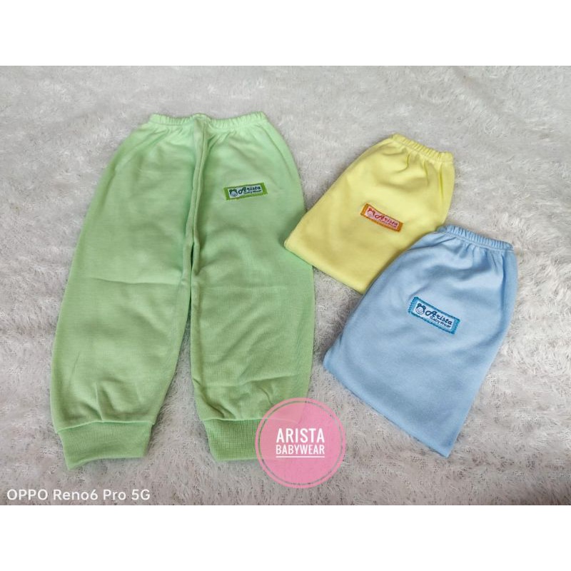 ARISTA BABY - 3pcs celana panjang bayi polos size S,M,L,XL