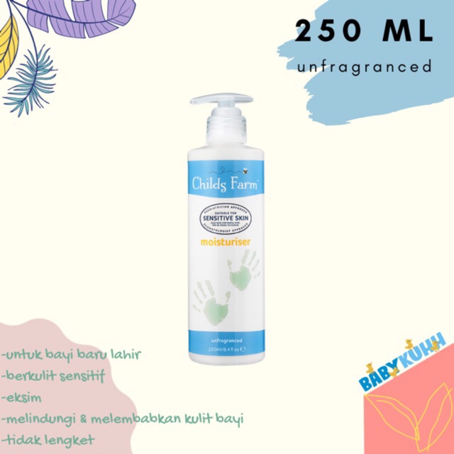 childs farm moisturiser unfragranced