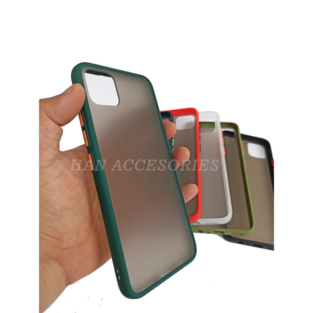 Realme C11/C12/C15/5/5i/5 Pro/C3/6/6 PRO/7 Case Fuze Dove / Hardcase / Matte Colour