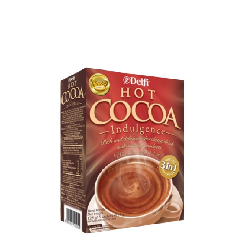 

Delfi Minuman Cokelat Hot Cocoa Indulgence 25 grx5