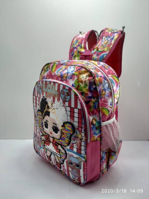 Tas Ransel SD usap dan lampu berubah Fullprinting