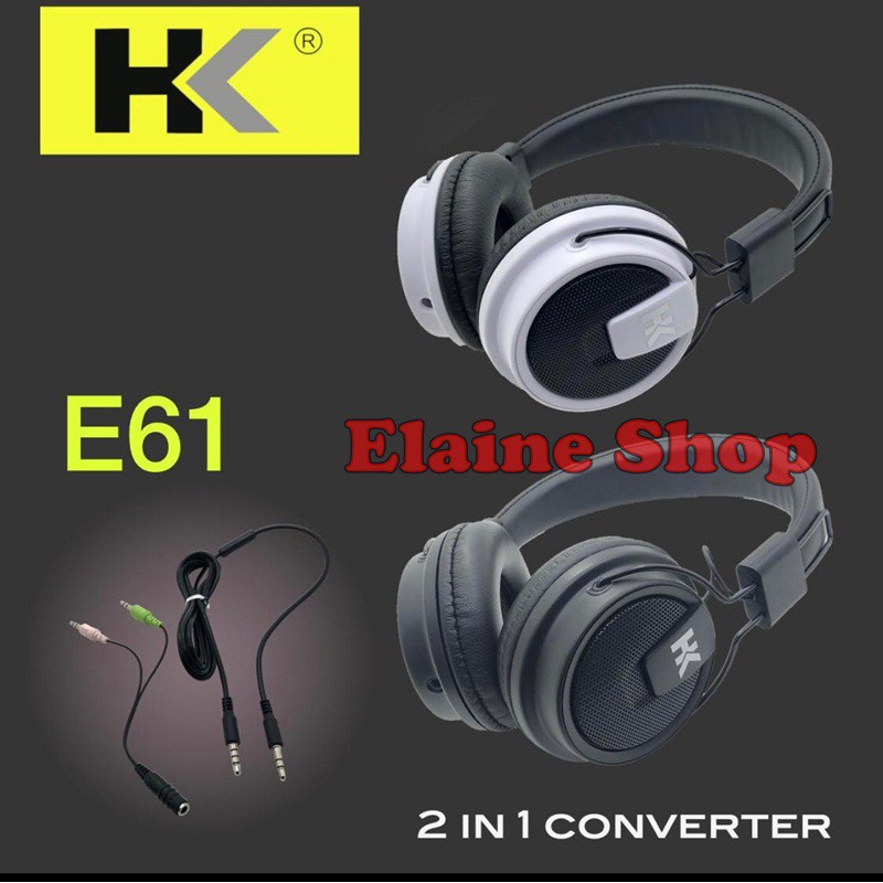 Headset HK DJ Bando Extreme Mega Super Bass DJ-Laptop Music E61 E94 E95