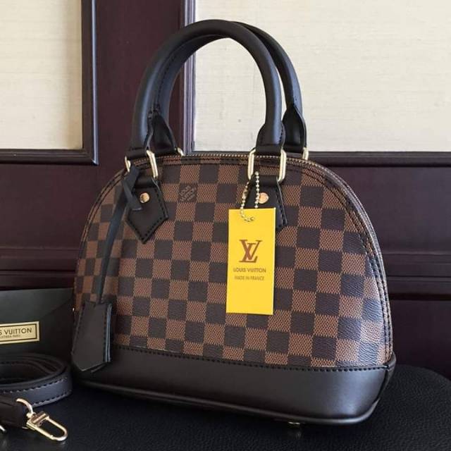 Rumah Tas Branded ~ COD SALE TAS LV ALMA Terlaris  asli import  tas wanita tas selempang/TERLARIS
