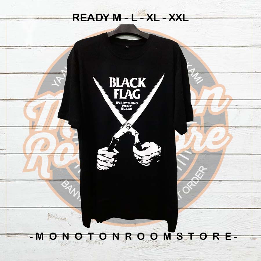 KAOS BAND - BLACK FLAG - EVERYTHING WENT BLACK