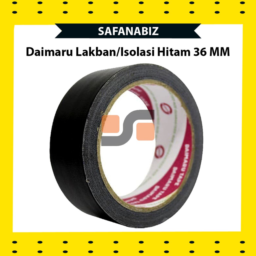 

Lakban Hitam 36mm Daimaru Harga Grosir ATK Terdekat
