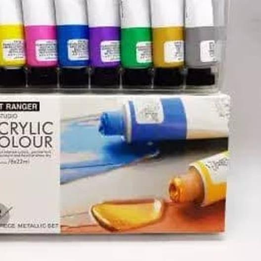 

cat acrylic art ranger 22ml neon color/ pastel/ glitter/ metallic - glitter colour