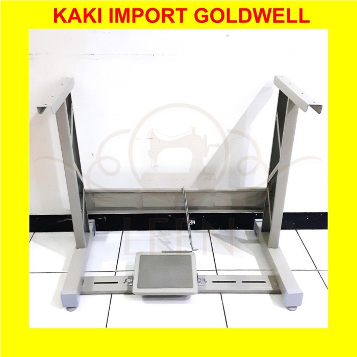 Kaki Mesin Jahit Impor Model I / T Goldwell Besar Industri LEEN