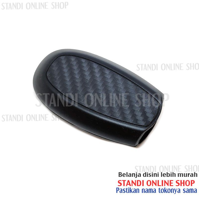 Kondom Kunci Silikon Carbon Remote Smartkey Suzuki Ignis Baleno SCross