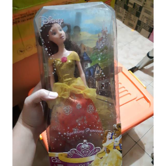 disney sparkling princess mattel barbie