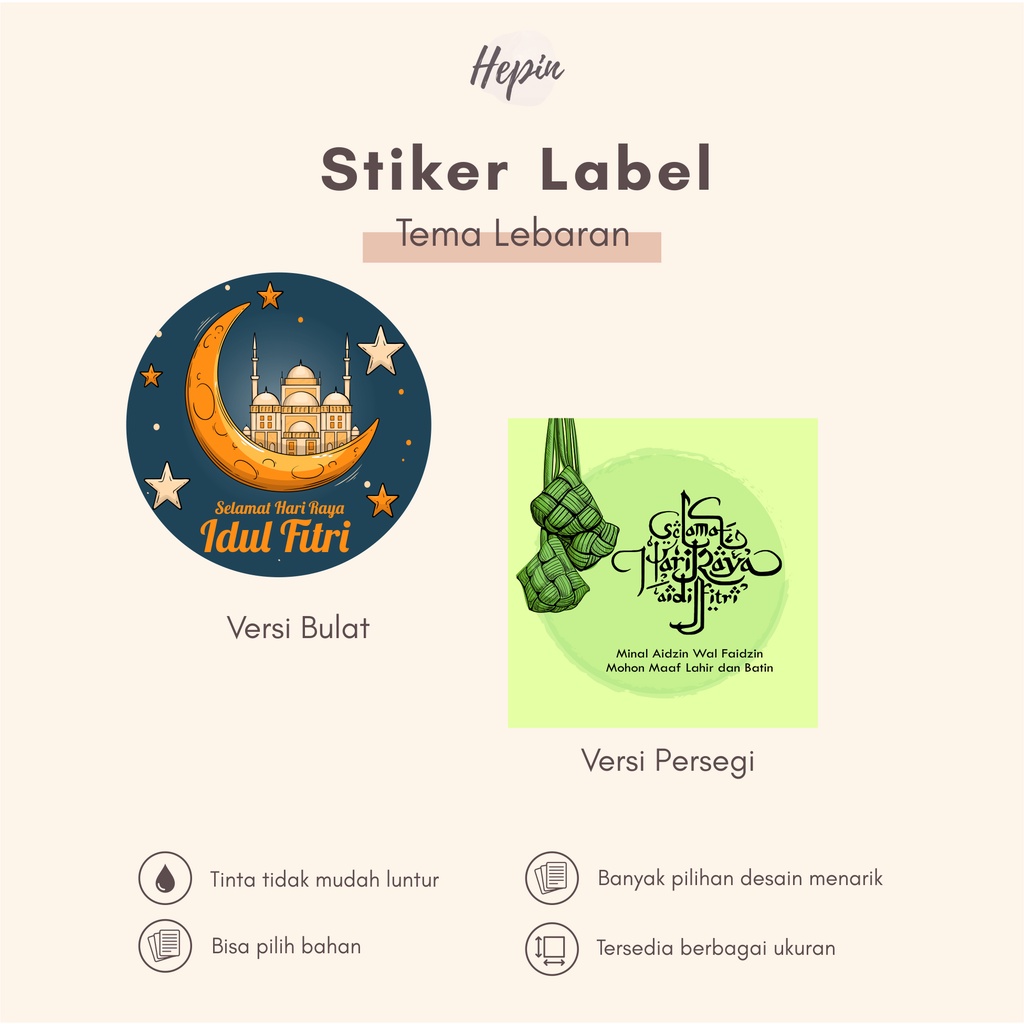 

Stiker label tema LEBARAN-stiker toples