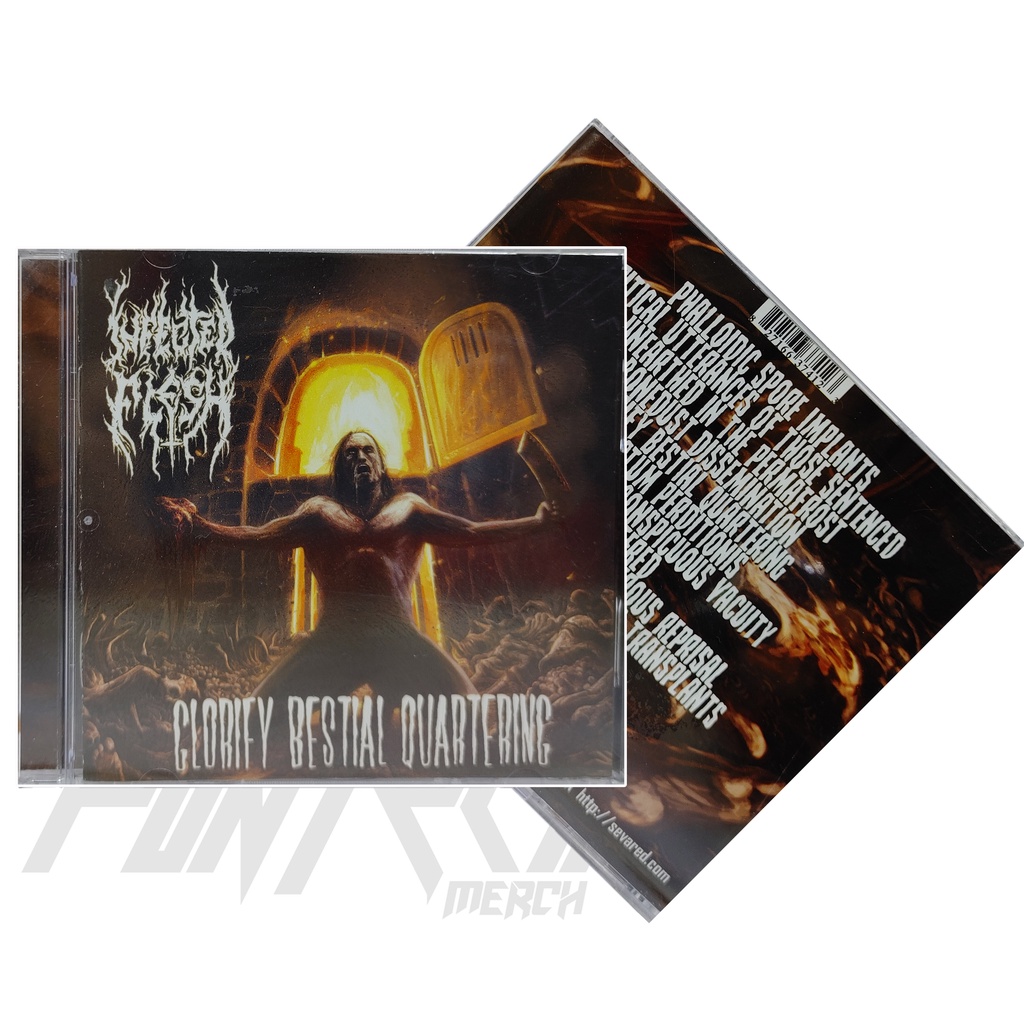 CD INFECTED FLESH - GLORIFY BESTIAL QUATERING
