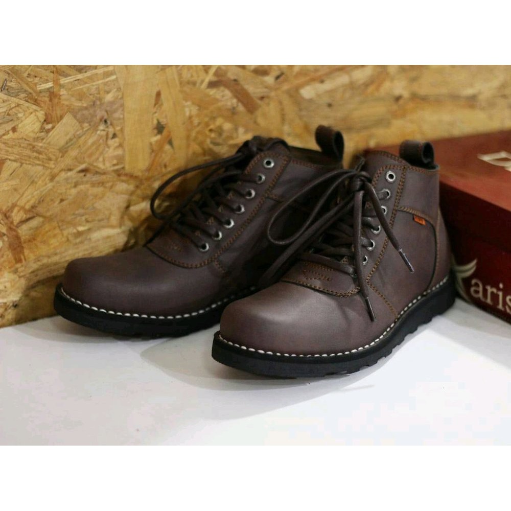 DIJUAL sepatu dr.faris sepatu boots gaya sepatu gaul sepatu kampus Murah