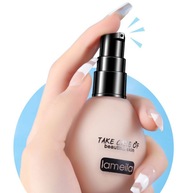 Medan Termurah Natural Hydrating clear Foundation Liquid Lameila