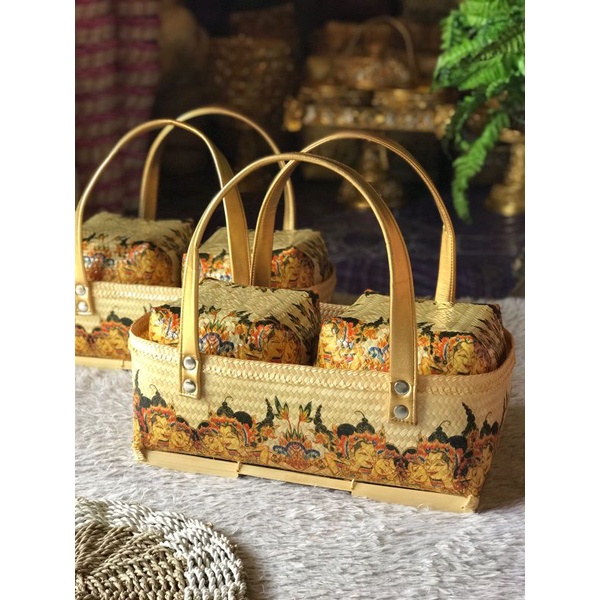 Set keben bambu wayang