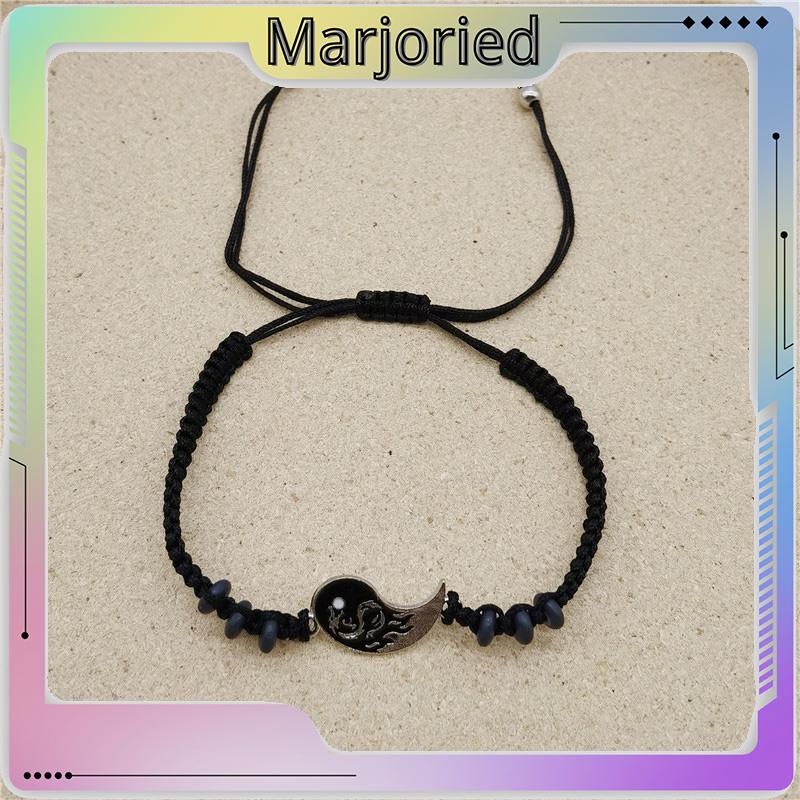 2pcs Gelang Couple Dikepang Gosip Tai Chi Adjustable Fashion Accessories Hadiah Aksesoris Bracelet-MJD