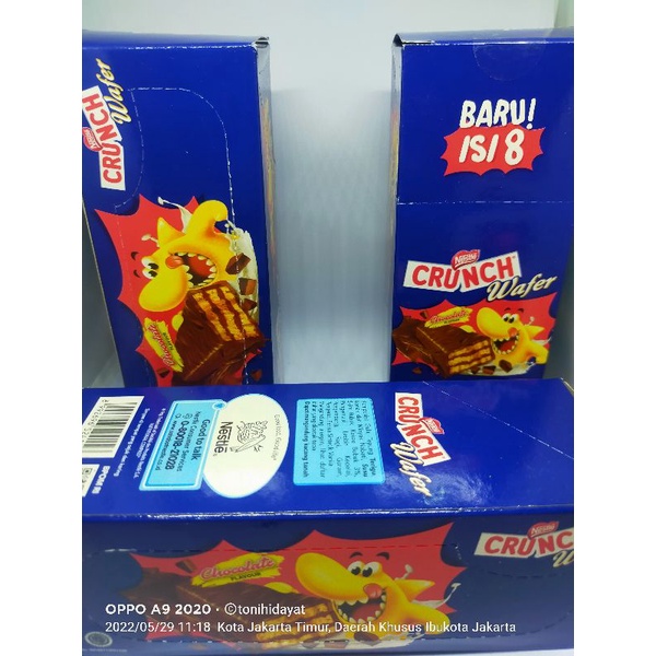 

crunch wafer 1box(8 bungkus)