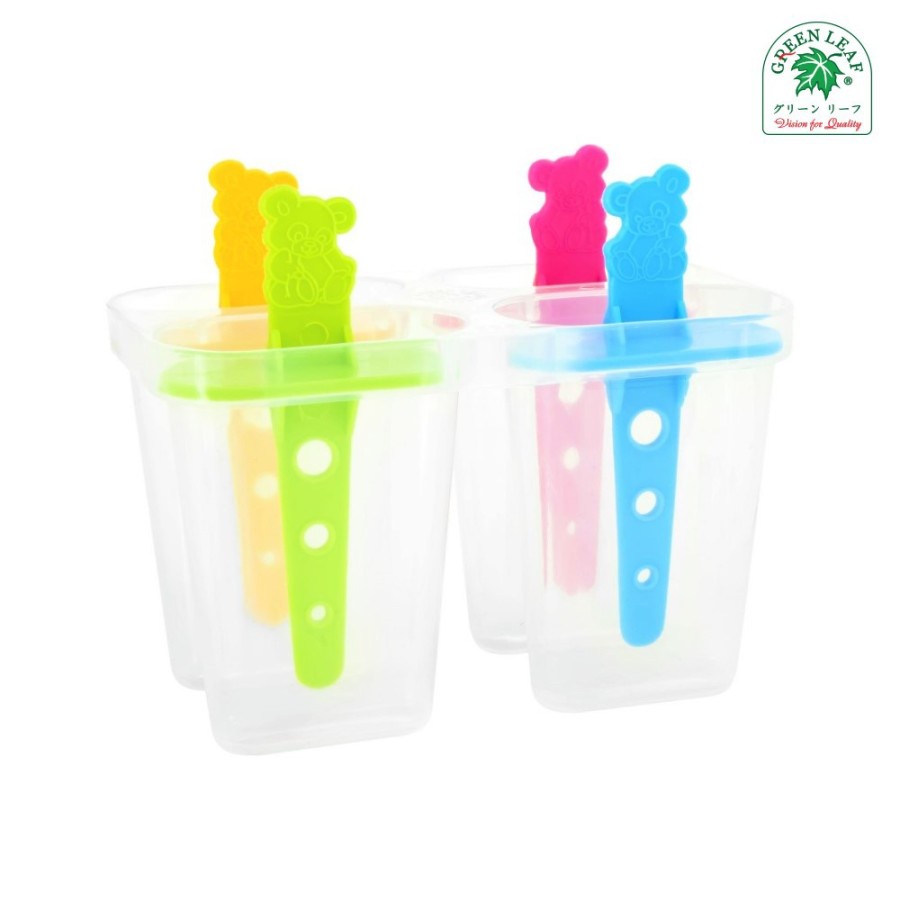 GREEN LEAF Cetakan Es Milly / Ice Tray 80 ml (Set isi 4 Pcs) 5267