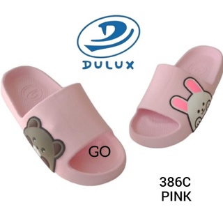 sogo DULUX 386C Sandal Selop Anak Sandal Slide Motif Kelinci Beruang Ukuran 30-35