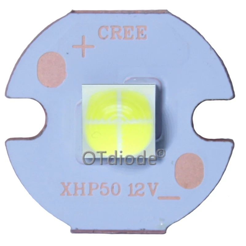 Cree XHP50 12V 18W Cold Whtie 6500-7000K LED Diode Emitter MCPCB DTP