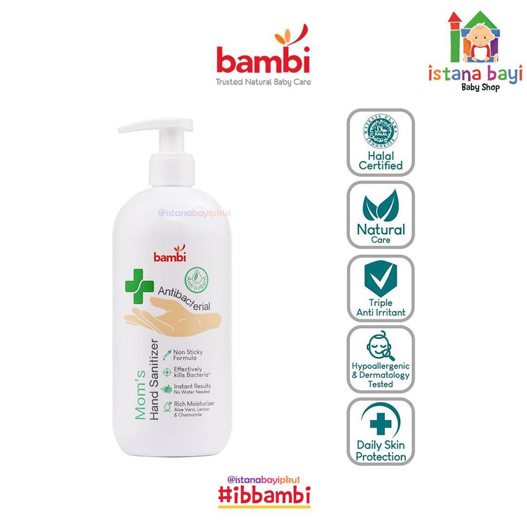 Bambi Mom's Antibacterial Hand Sanitizer (Gel) 500ml