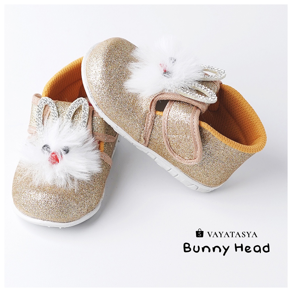 Vayatasya Karenina | Bunny Head / Sepatu anak perempuan 2-3 tahun  / Sepatu Boots Fashion Lucu