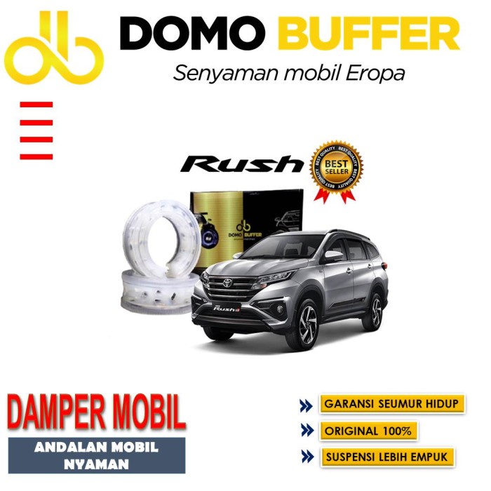 Domo Buffer Mobil Rush 2014 - Spring Buffer Peredam Guncangan Per Mobil Rush Anti Limbung