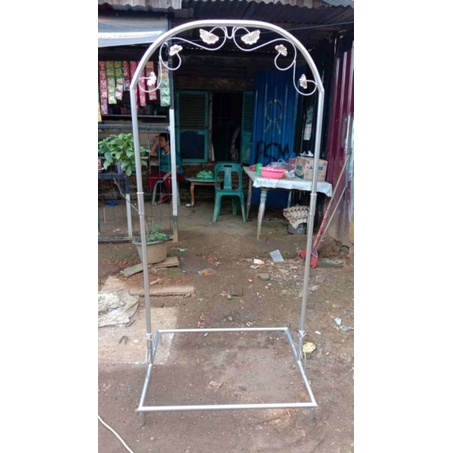 tiang ayunan bayi tanpa roda