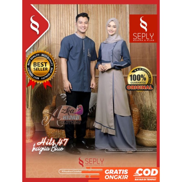 SARIMBIT SEPLY 2022 BAJU COUPLE KELUARGA / EKSIS HITS 47 48 / BAJU MUSLIM COUPLE KELUARGA / BAJU LEB