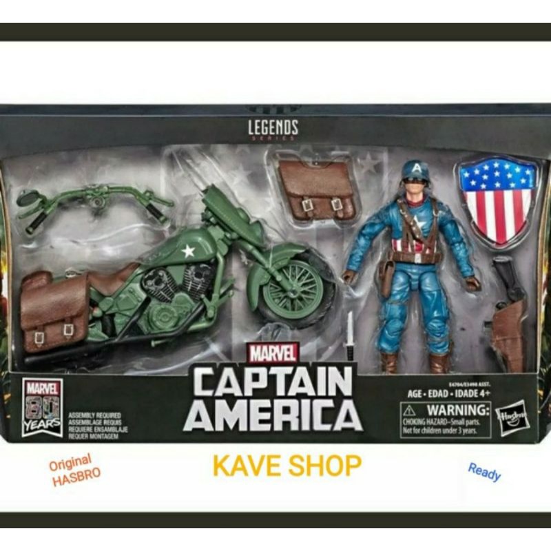 MARVEL Legends Series : Captain America Motor Nike Motorcycle