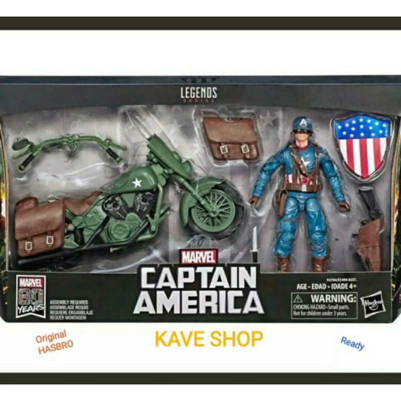 MARVEL Legends Series : Captain America Motor Nike Motorcycle - HASBRO - NEW