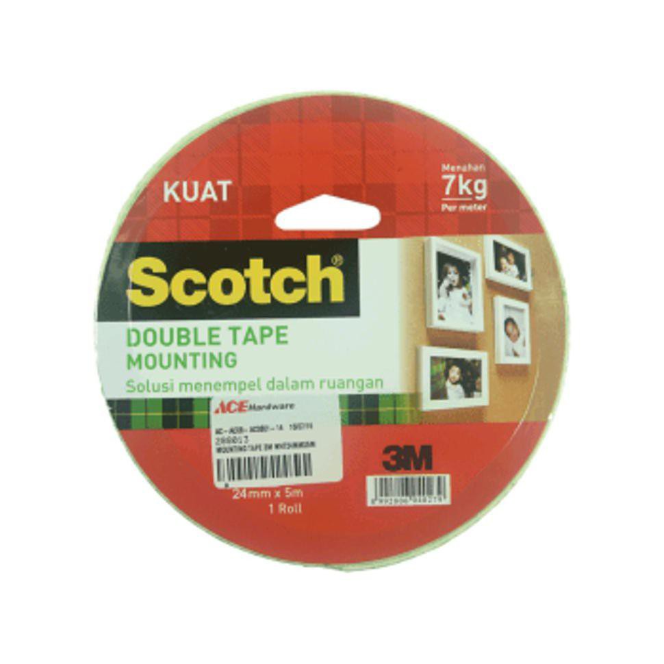

Scotch 3M Double Tape 7 Kg 24mmx5mtr