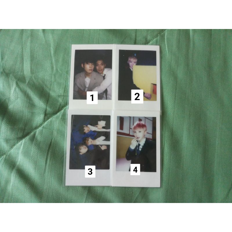 seventeen photocard pc polaroid pola concert 2015 2016 boys wish like seventeen a b c d encore carat