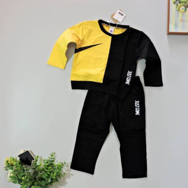 SETELAN ANAK IMPORT SET SWEATER JUST COME (IMPORT) - DIS04