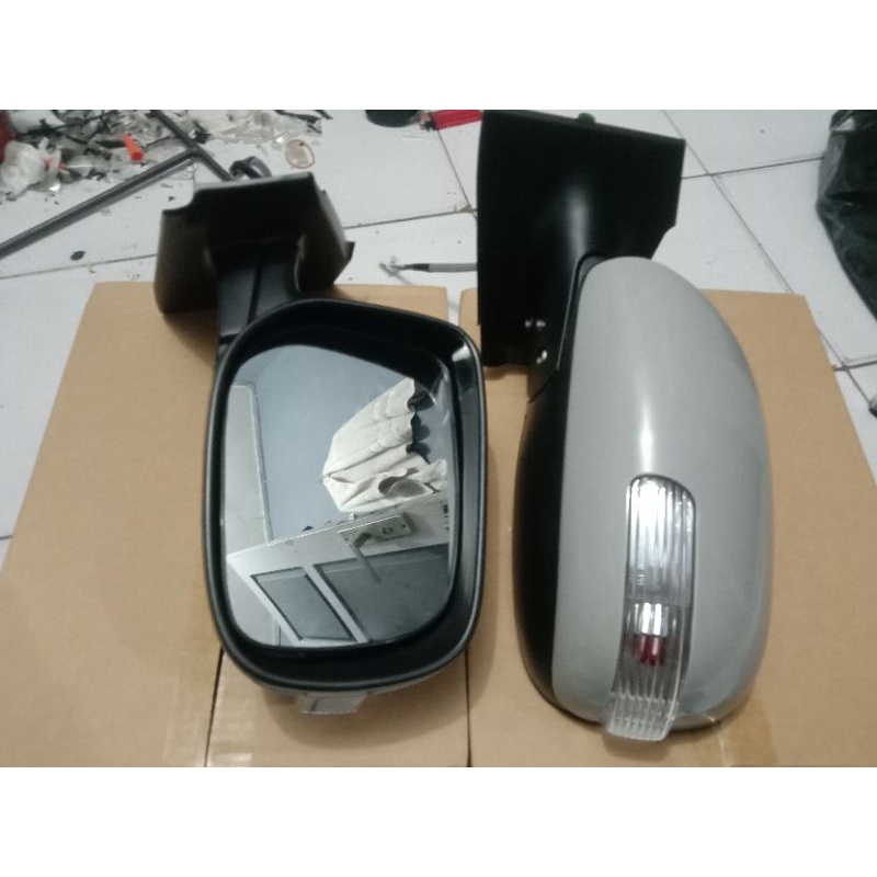 spion Toyota Yaris retrack 1set kanan+kiri 2008,2010,2012