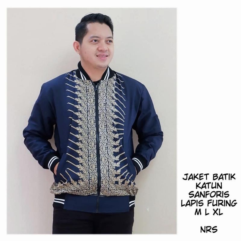 Jaket Bomber/Jaket Batik/Jaket pria trendy