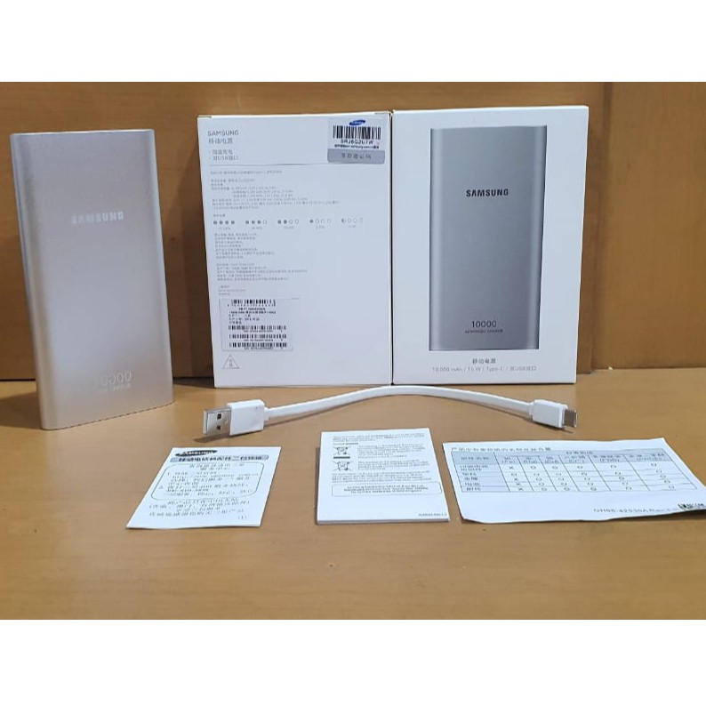 Powerbank Samsung 10000mAh Powercore 10000 mAh USB Type-C Power Bank SAMSUNG Original  EB-P1100C