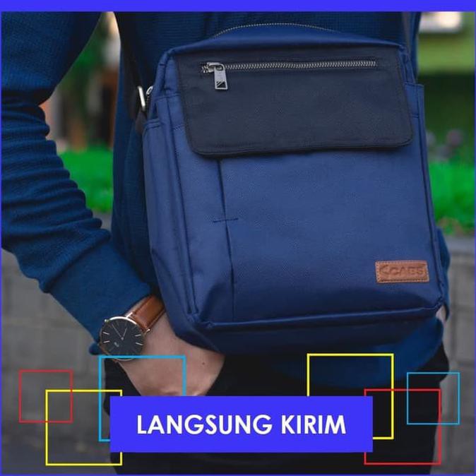 READY TAS SELEMPANG COWOK DISTRO■ CABS POCKET ORIGINAL (TYPE DANTE) TAS SELEMPANG BAHAN POLYESTER