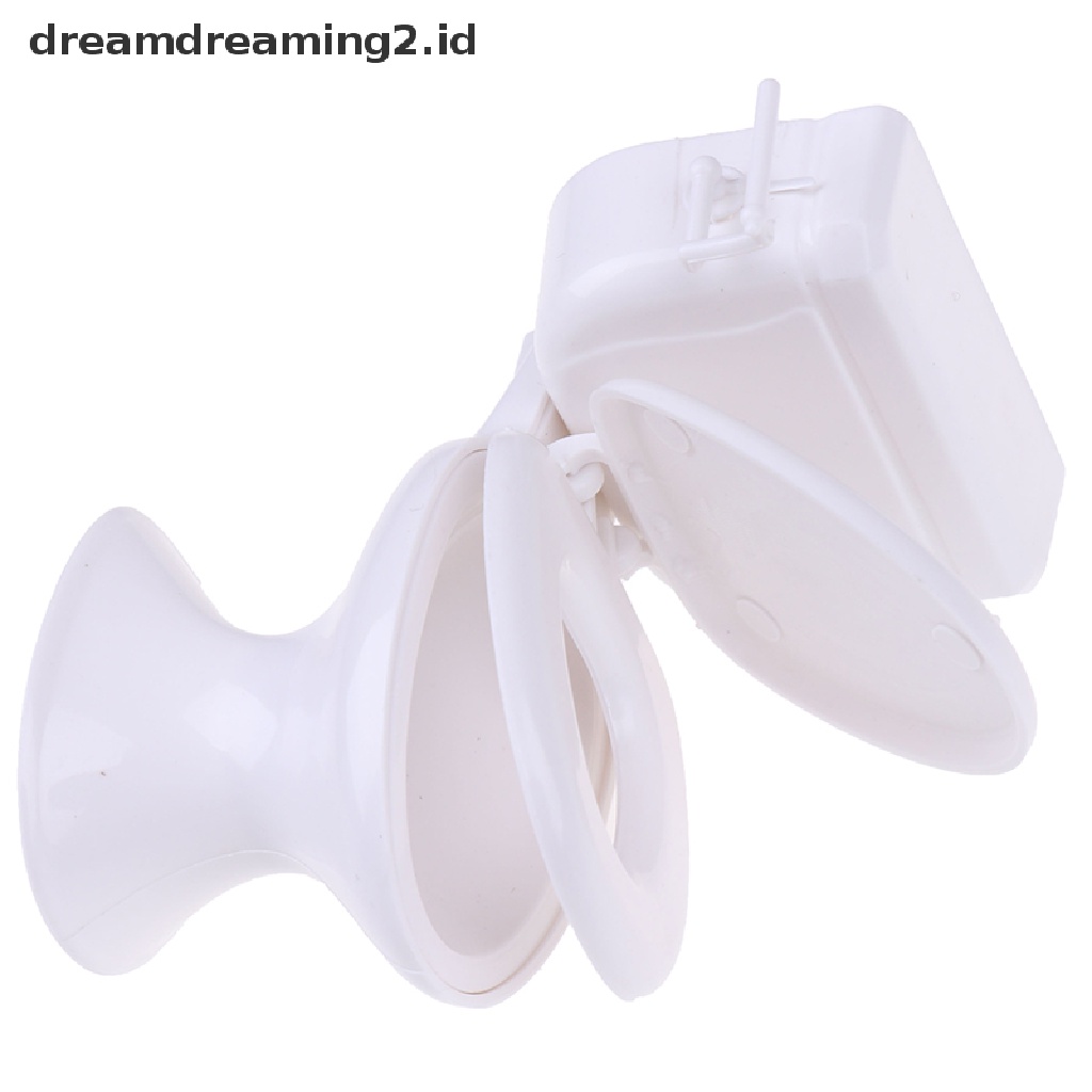 (LIKE) Miniatur Toilet Kamar Mandi Vintage Untuk Aksesoris Rumah Boneka