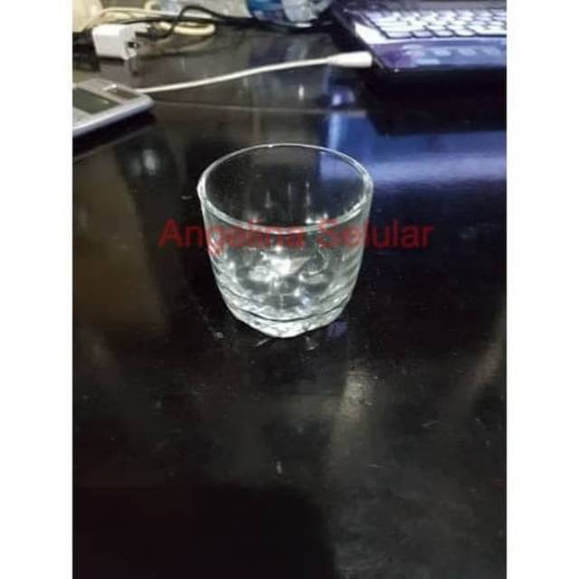 gelas loki kecil / gelas mini / gelas onde / gelas jamu isi 6pcs