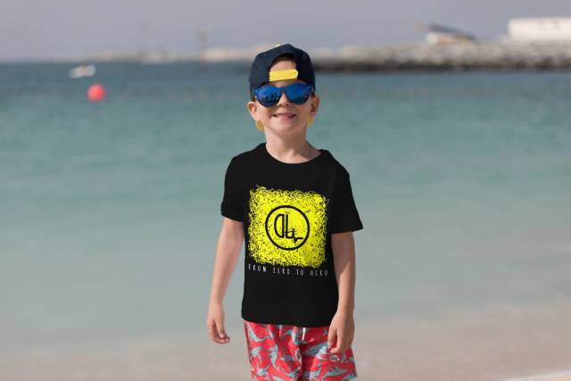 kaos disto anak merek thirteen/deadline usia 2-7 tahun-5