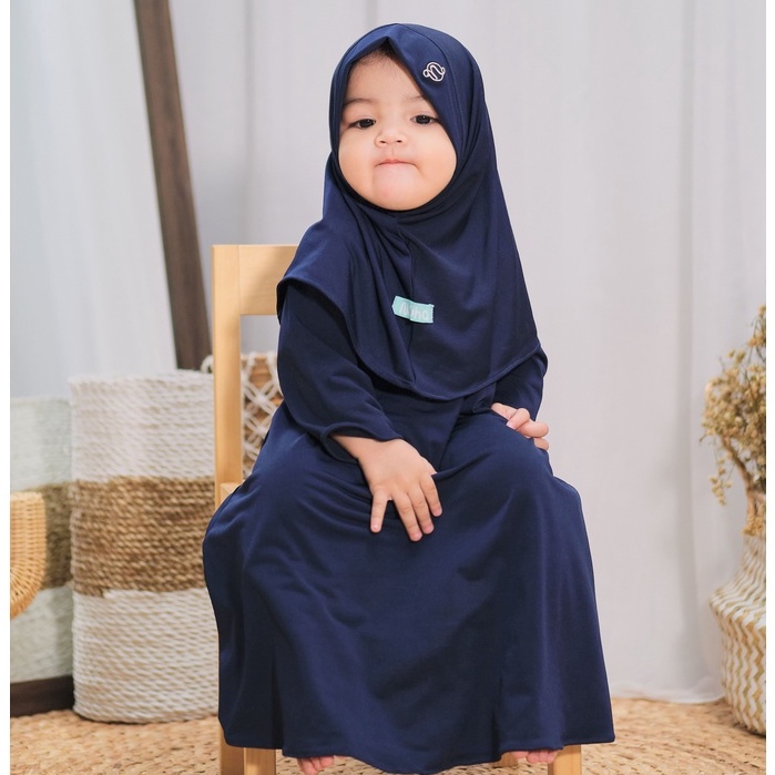 AISKA gamis bayi polos daily nuha / gamis bayi perempuan