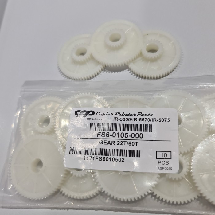 GEAR WEB IR 5000 / 5020 / 6570 22/60T FS6 - 0105 - 000 CPP