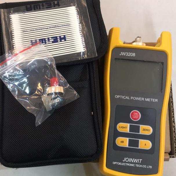 [KODE PRODUK EEWAA7291] Jw3208 joinwit VFL optical power meter OPM senter optik terlengkap alker tel