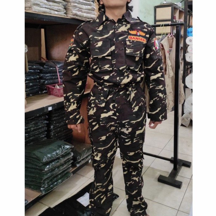 Seragam Loreng PDL Banser Ansor Nasional