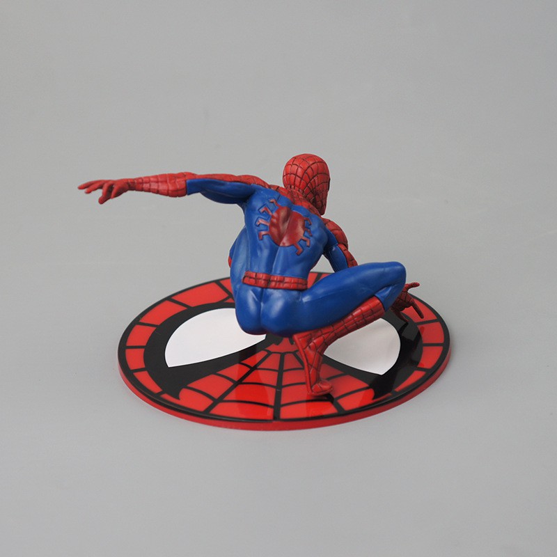 Mainan Boneka Action Figure Marvel Avengers Spiderman Bahan Pvc Untuk Dekorasi Kue