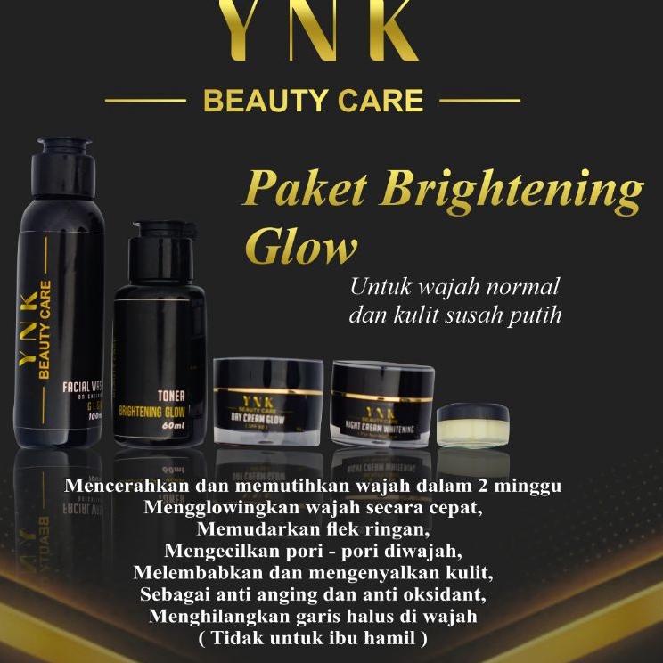 AHZ5-5LLA3 PAKET PEMUTIH GLOWING BEST SELLER WAJIB KONSULTASI YNK BEAUTYCARE (PAKET BRIGHTENING GLOW